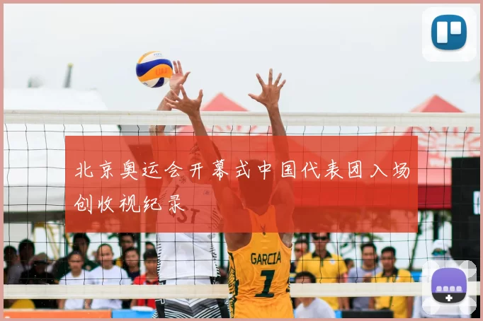 北京奥运会开幕式中国代表团入场创收视纪录